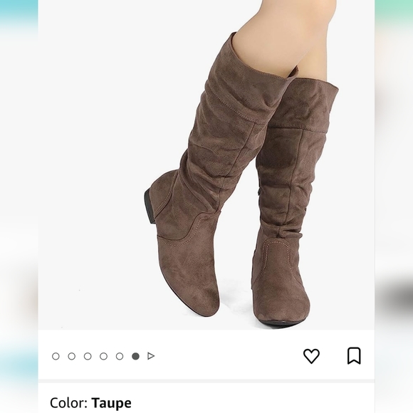 💖HP💖 Dream Pairs Women's Knee High Pull Boots - Picture 6 of 9